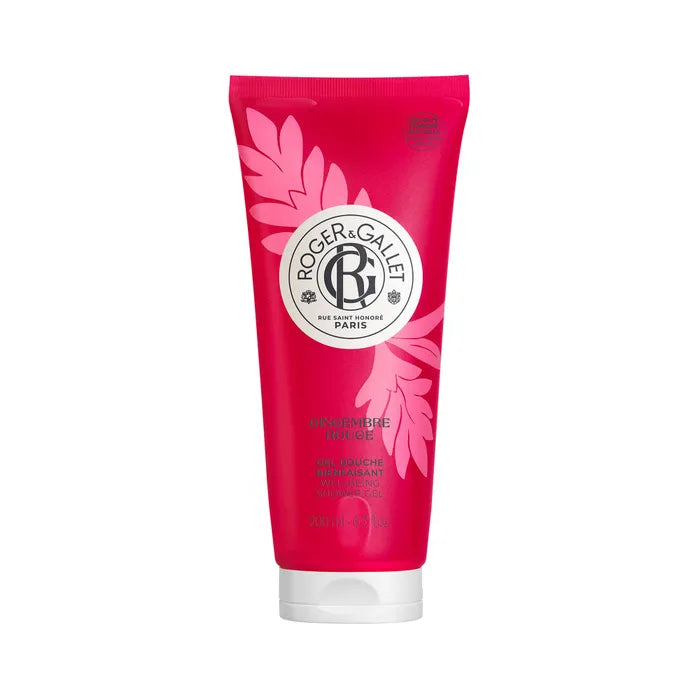GINGEMBRE ROUGE - Gel Douche Bienfaisant - Tous Types de Peaux, 200ml