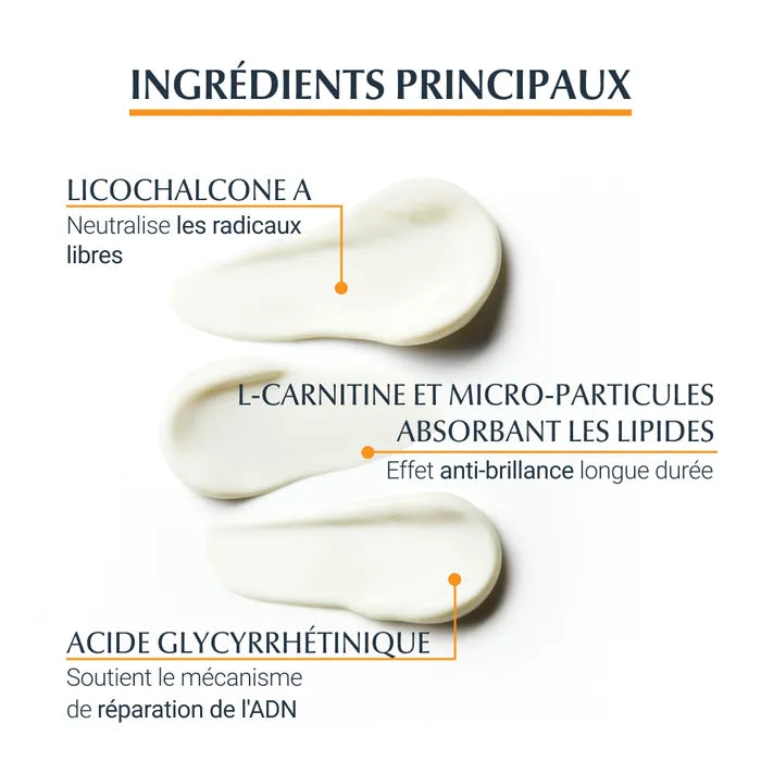 SUN PROTECTION - Sun Gel-Crème Oil Control SPF50+ Toucher Sec - Visage - Peaux à Imperfections, 50ml