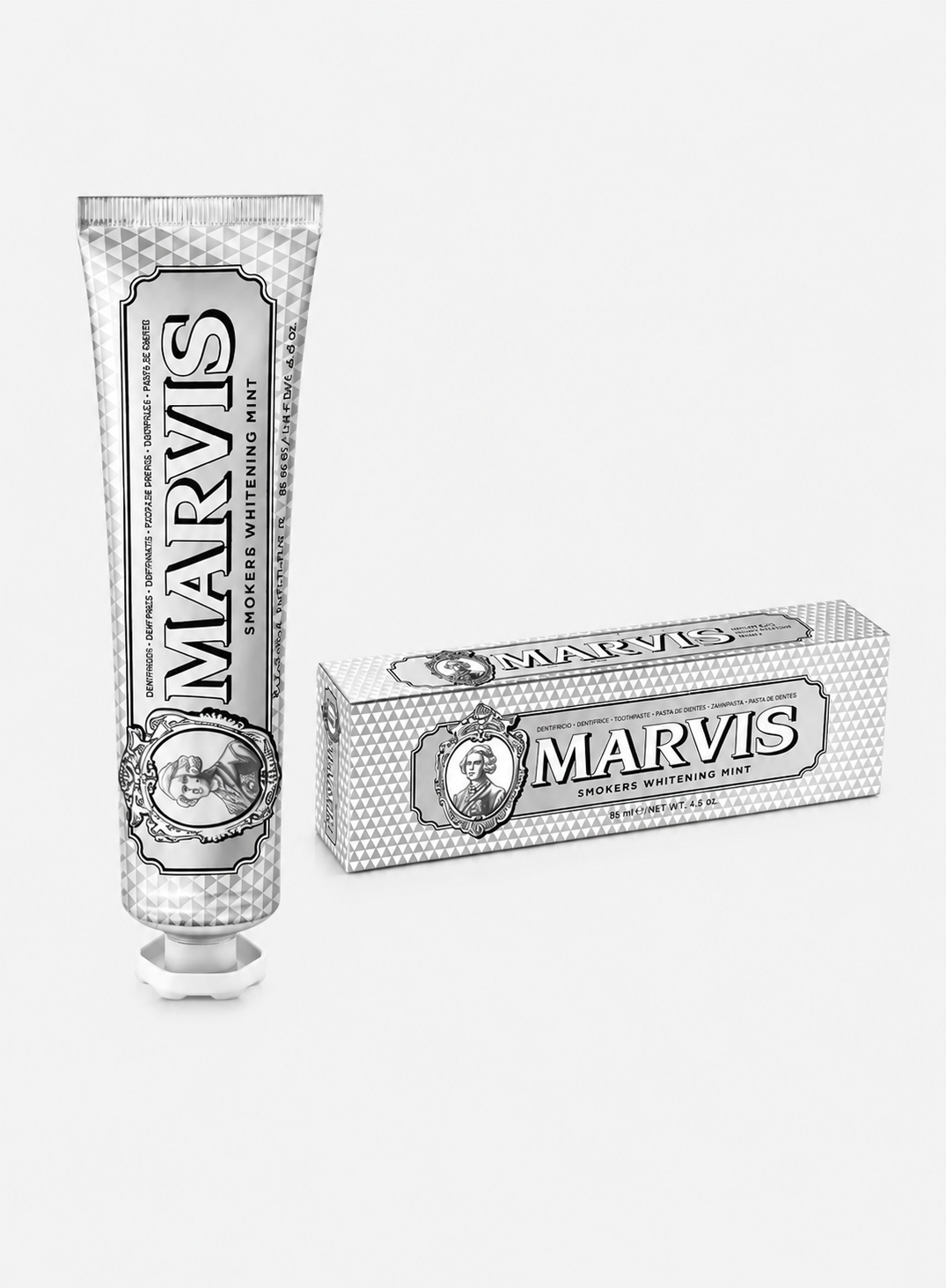 Marvis Dentifrice Menthe Blancheur, 85ml