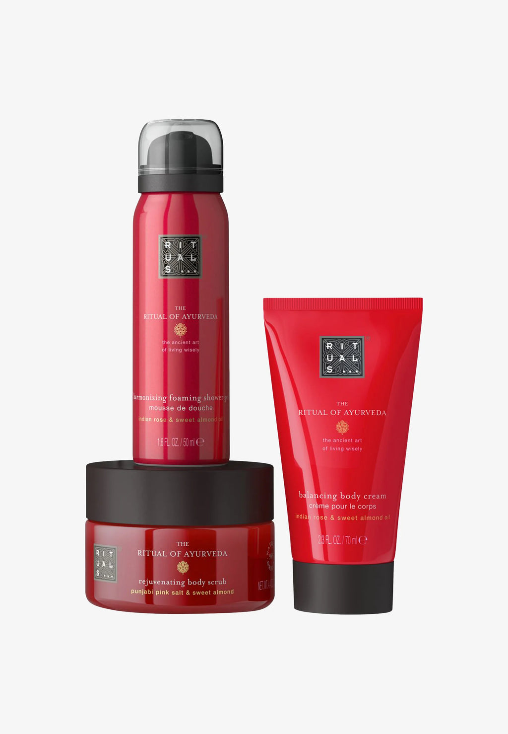 Rituals Trial Set Ayurveda - Set pour le bain et le corps