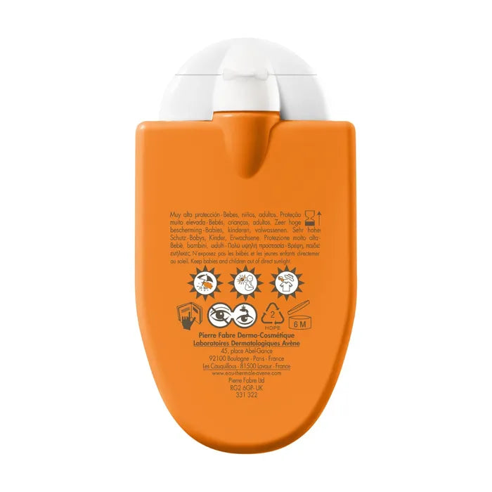 SOLAIRE - Réflexe Crème Solaire Famille SPF50+ - Visage et Corps - Peaux Sensibles, 30ml